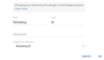 Cara mengganti nama profil di akun google plus terbaru  √ Cara Mengganti Nama Profil Google+ Terbaru 2018