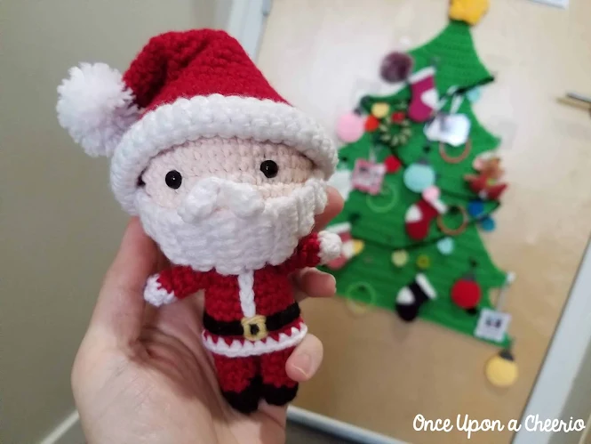 Santa Claus Free Amigurumi Crochet Pattern