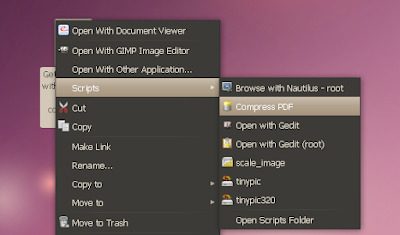 nautilus right click compress pdf