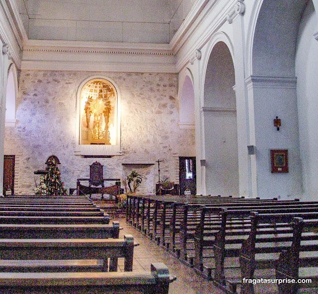 Igreja Matriz do Santíssimo Sacramento em Colonia del Sacramento no Uruguai