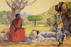 Jesus and the woman at the well in an African culture