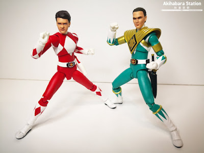 Figuras: Review de Red Ranger Esclusive y Green Ranger Exclusive de "Mighty Morphin Power Rangers" - Tamashii Nations