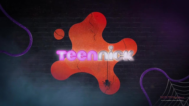 TeenNick Splat logo (Halloween edition)