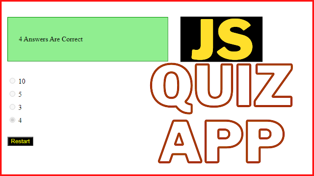  How To Make a Quiz App With JavaScript Using Visual Studio Code JavaScript Quiz App Source Code