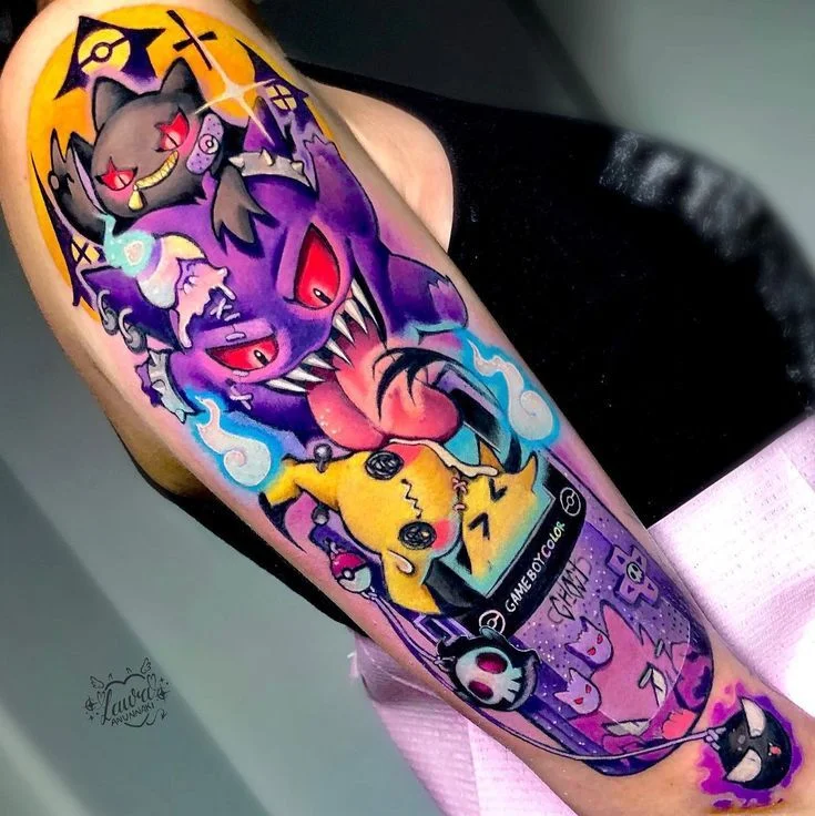 Tatuajes de Pokemon