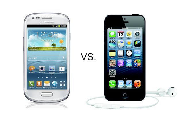 Samsung Galaxy S3 vs Iphone 5