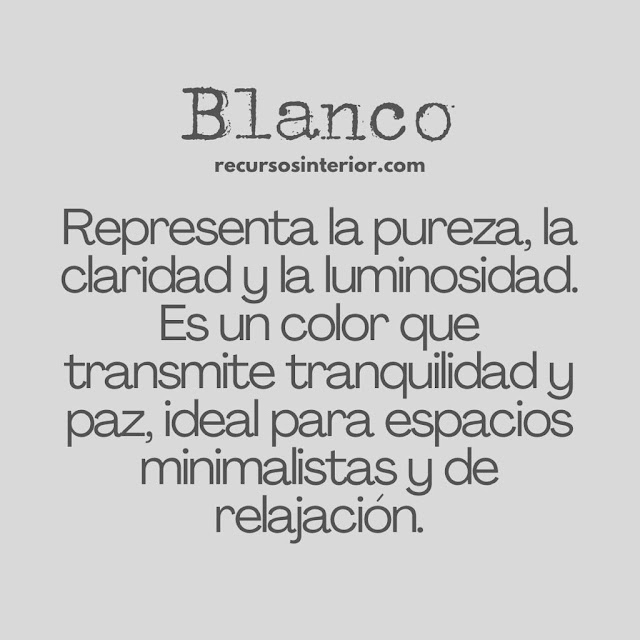 Significado color blanco