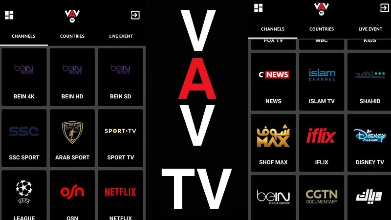 VAV TV APK هو تطبيق للهواتف الذكية يتيح لك مشاهدة القنوات التلفزيونية والأفلام والمسلسلات العالمية الحصرية