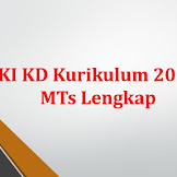 KI KD Kurikulum 2013 MTs Lengkap