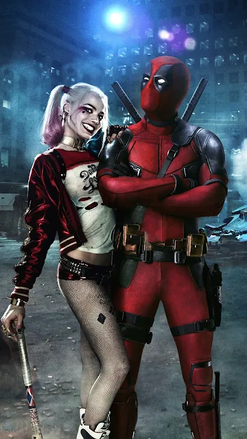 Deadpool e Harley Quinn Papel de Parede hd