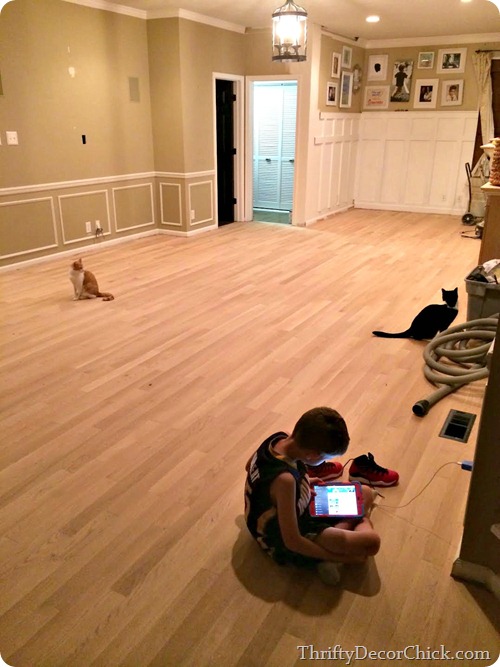 installing hardwoods
