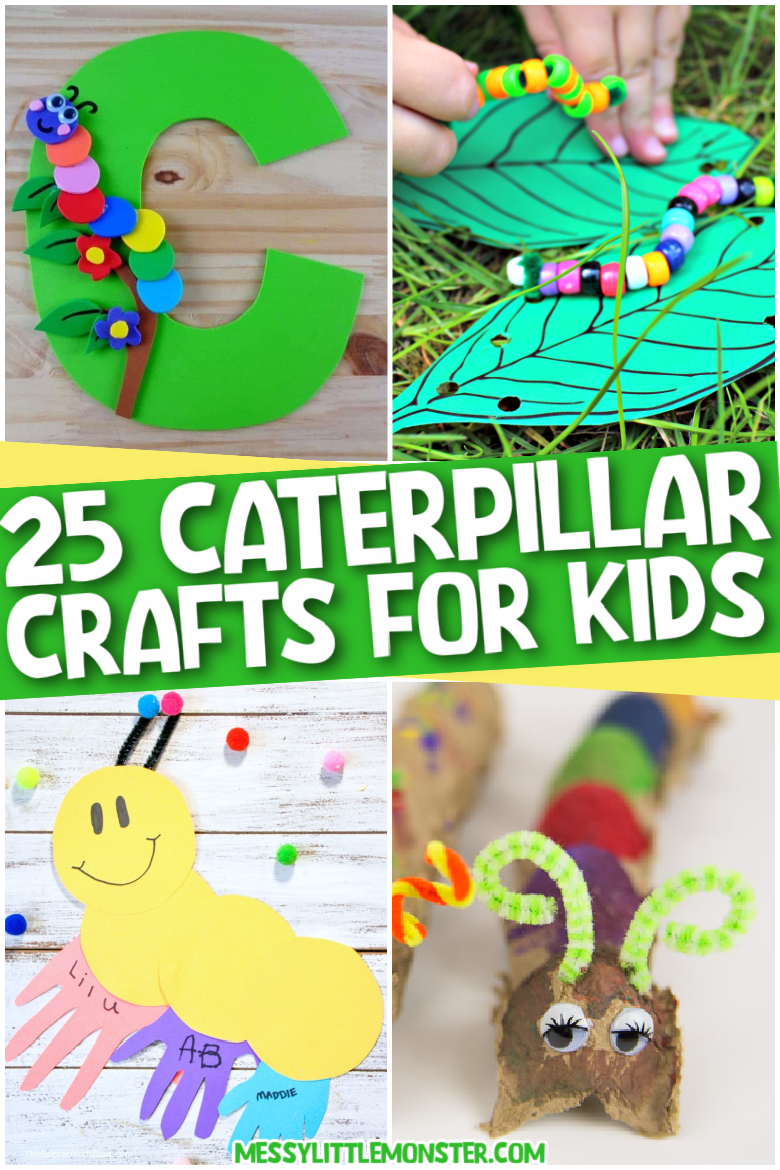 caterpillar art lesson