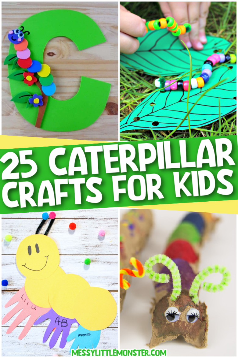 Caterpillar crafts for preschoolers