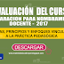 IX EVALUACIÓN  DEL CURSO DE PREPARACION PARA NOMBRAMIENTO DOCENTE 
