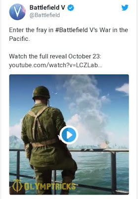 Announcing the addition of War In The Pacific for Battlefield V