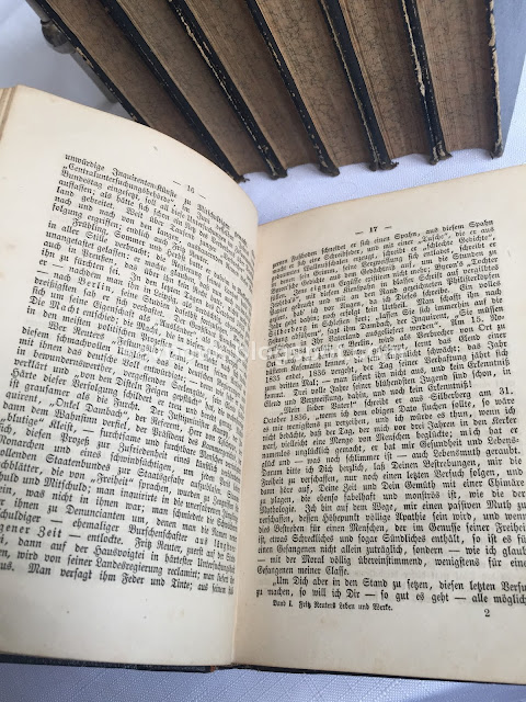 Sämtliche Werke von Fritz Reuter, 1878, Volksausgabe in 7 Bänden