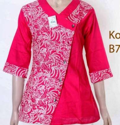 40 Model Baju  Batik  Terbaru Untuk Wanita  2021