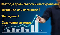 Методы инвестирования - активное или пассивное? Что лучше?