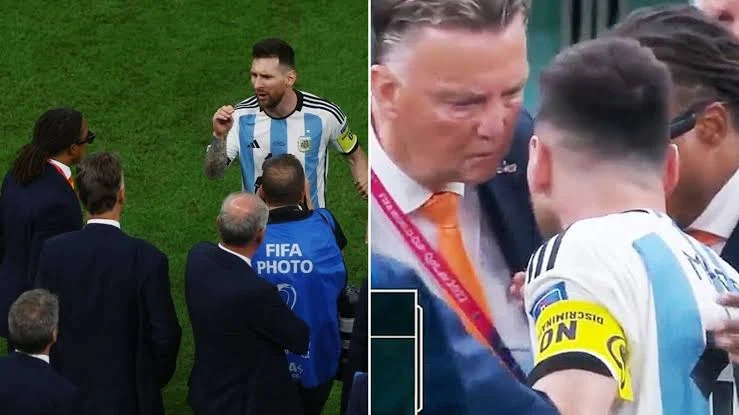 Van Gaal should have 'kissed' Argentina's World Cup hero Messi instead of upsetting him,: Riquelme