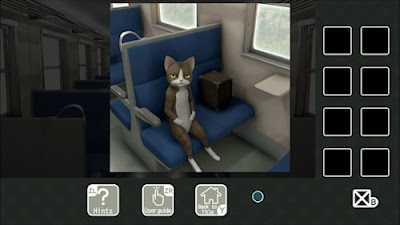 Japanese Nekosama Escape The Local Train Game Screenshot 1