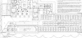 Floor plan showing parking area on the underground floor