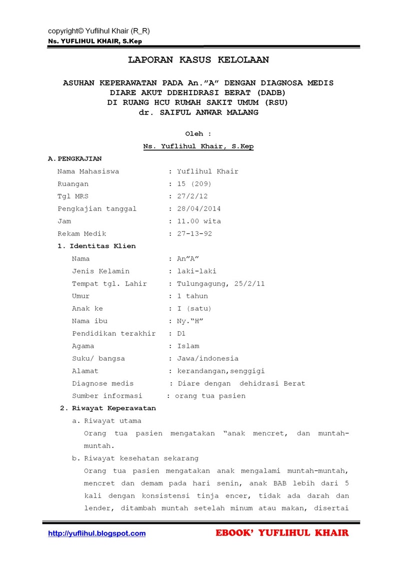 Contoh Curriculum Vitae Keperawatan - Simak Gambar Berikut