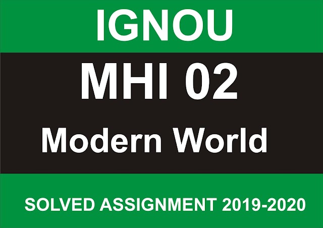 MHI 02 Solved Assignment