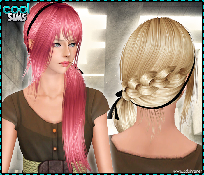 My Sims 3 Blog: CoolSims Hair 96 for Females - Braid & Tail
