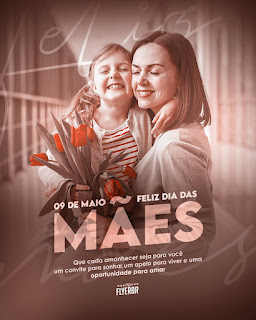 CRIAÇÃO DE ARTE DIA DAS MÃES