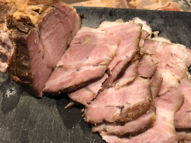 Slices of Polish Pork Roast