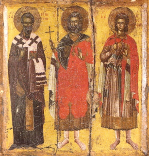 December 10 - Saints Minas of Kallikelad, Hermogenes and Eugrafos