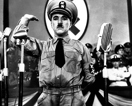 The Great Dictator, made in 1940, is the first film in which he 