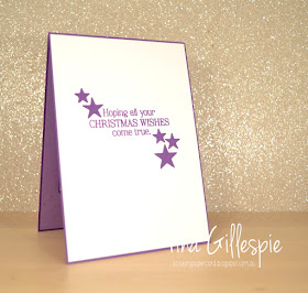 scissorspapercard, Stampin' Up!, Art With Heart, Blog Hop, Christmas, So Many Stars Bundle, Silvery Shimmer Delicata Ink