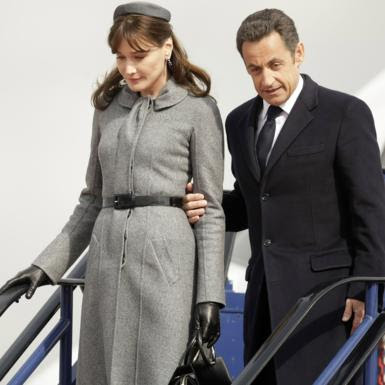 Carla Sarkozy vous tiez terriblement triste en Dior