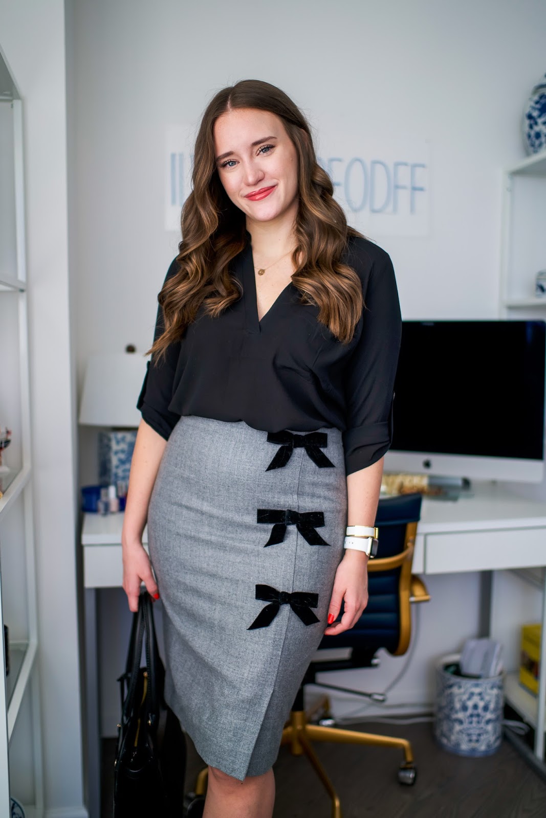 Closet Remix for Office Look by popular new york fashion blogger Covering the Bases