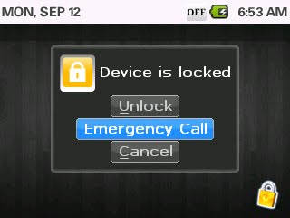 Turning Signals Blackberry Turn Off When Battery Low