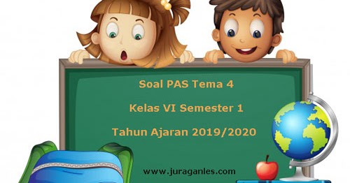 Soal PAS / UAS Tema 4 Kelas 6 Semester 1 K13 Terbaru 2019