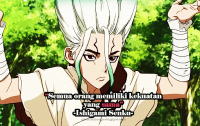 kata yang memiliki arti dan makna didalamnya dan kadang dengan kata 32 Kata-kata Mutiara Dalam Anime Dr. Stone