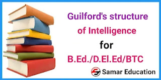 Guilford's structure of Intelligence