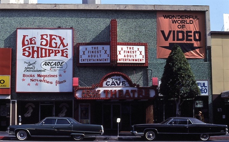 766px x 474px - Los Angeles Theatres: Storefront Porno in Hollywood and on the Westside