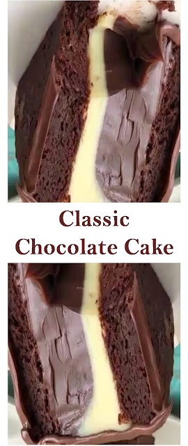 Amazing Classic Chocolate Cake #ClassicChocolateCake #Classic #ChocolateCake #cakerecipes