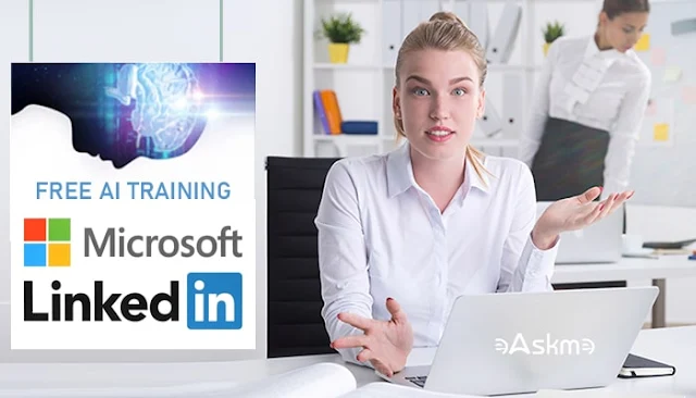 Microsoft Launched New AI Skills Training and Resources at LinkedIn, Skill for Jobs Initiative: eAskme