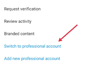 Instagram Professional Account Kaise Banaye