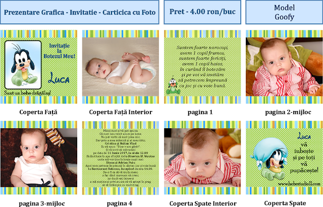 invitatii botez carticele