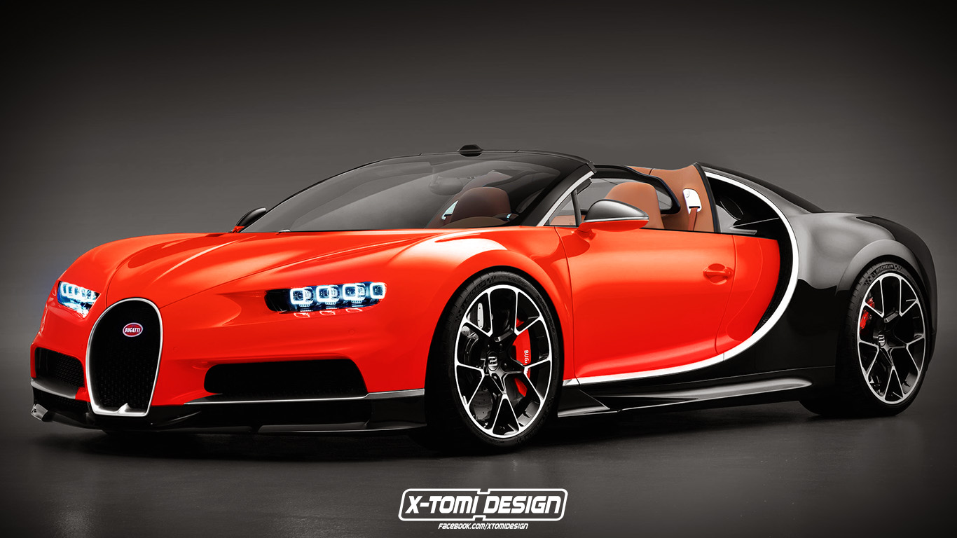 XTomi Design: Bugatti Chiron Grand Sport Roadster