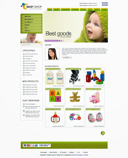 Baby Shop - Online Store Responsive Blogger Template