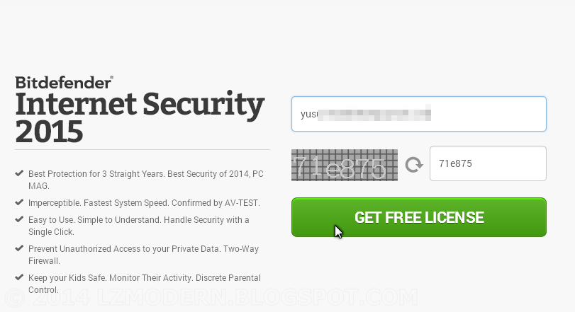 BitDefender Internet Security 2015 Full Version & Legal License