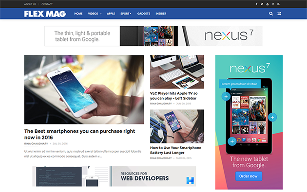 flexmag-responsive-blogger-template