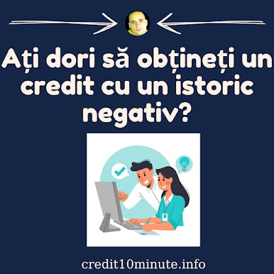 Credit cu istoric negativ rapid fara crb