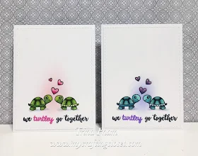 Sunny Studio Stamps: Turtley Awesome cards by Trina Pham